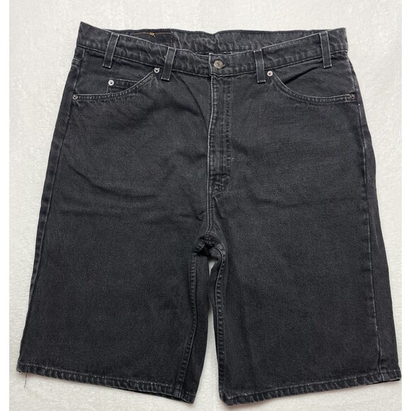 Vintage Levi's 550 Relaxed Fit Orange Tab Shorts Men's Size 40 USA Made '96 - Picture 6 of 10